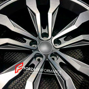 21 INCH FORGED WHEELS RIMS for VOLKSWAGEN TOUAREG CR 2022 Forza Performance custom fit buy OEM Volkswagen "Suzuka" style design wheels