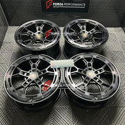 21 INCH FORGED WHEELS RIMS WITH AERODISC for PORSCHE TAYCAN 4S Y1A J1 2021 AX457 Forza Performance custom fit buy Brixton Forged FDE06 Ultrasport+ style design wheels