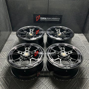 21 INCH FORGED WHEELS RIMS WITH AERODISC for PORSCHE TAYCAN 4S Y1A J1 2021 AX457 Forza Performance custom fit buy Brixton Forged FDE06 Ultrasport+ style design wheels