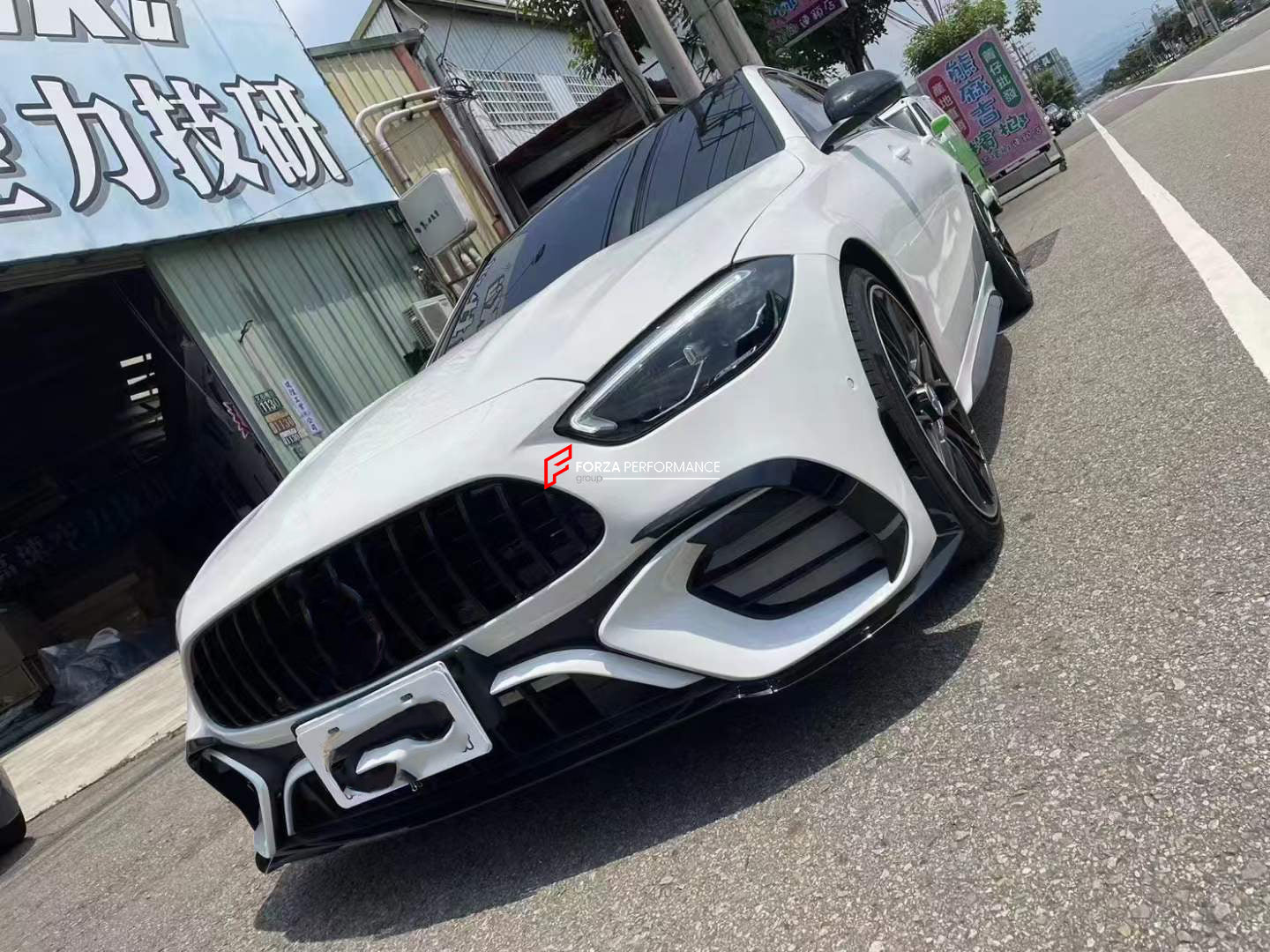 W206 AMG STYLE FRONT BUMPER for MERCEDES-BENZ C-CLASS C63 2021+  Set includes:  Front Bumper