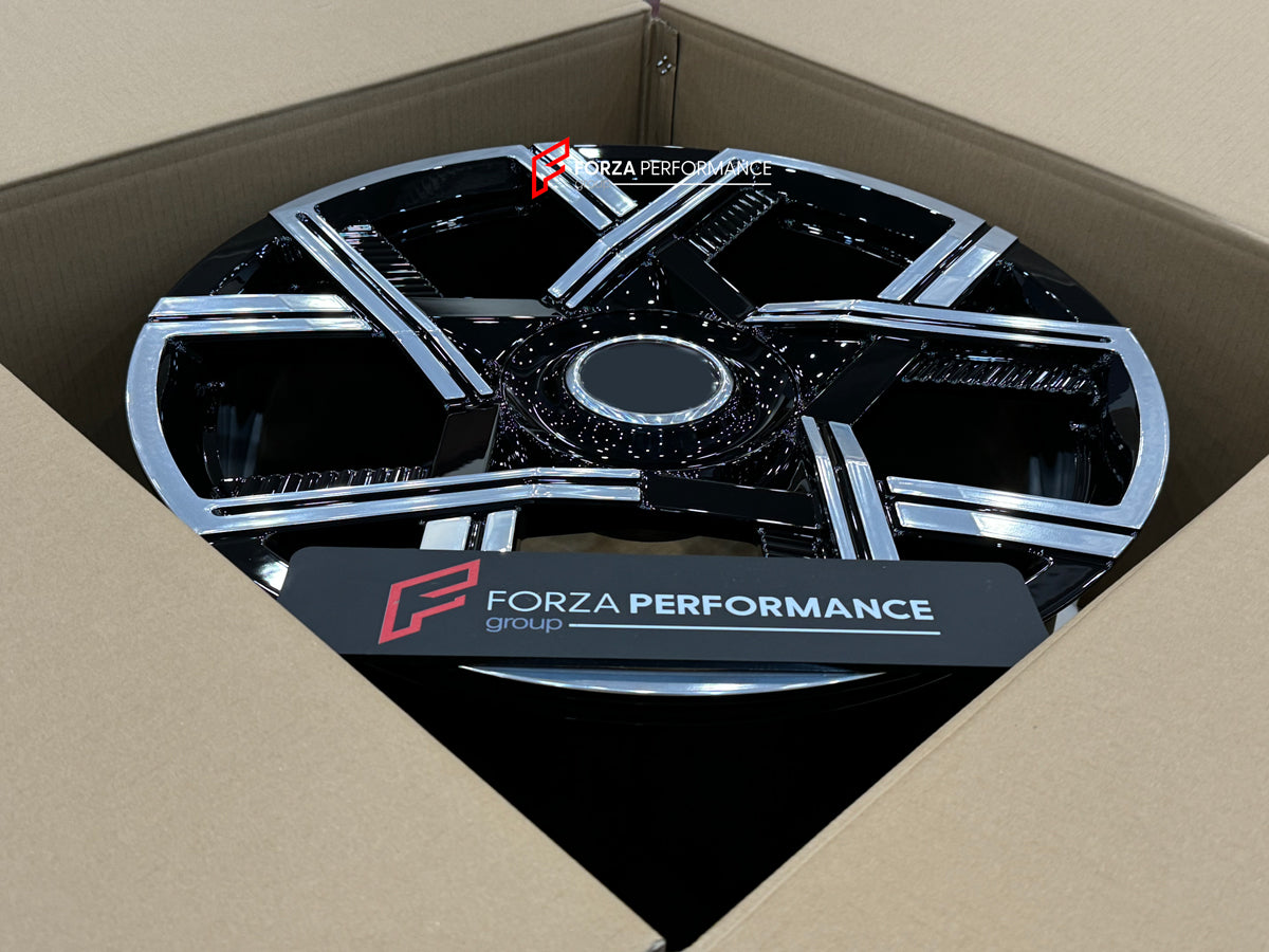FORGED WHEELS RIMS for ROLLS-ROYCE CULLINAN SERIES II BLACK BADGE