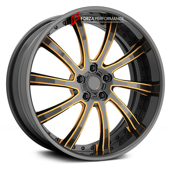 FORZA PERFORMANCE 22 INCH FORGED WHEELS RIMS for CADILLAC ESCALADE 2022 custom fit Savini SV 73