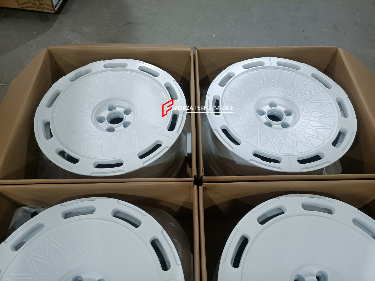 Land Rover Defender White Rims 22 INCH FORGED WHEELS RIMS for LAND ROVER DEFENDER L663 2022 custom fit ...