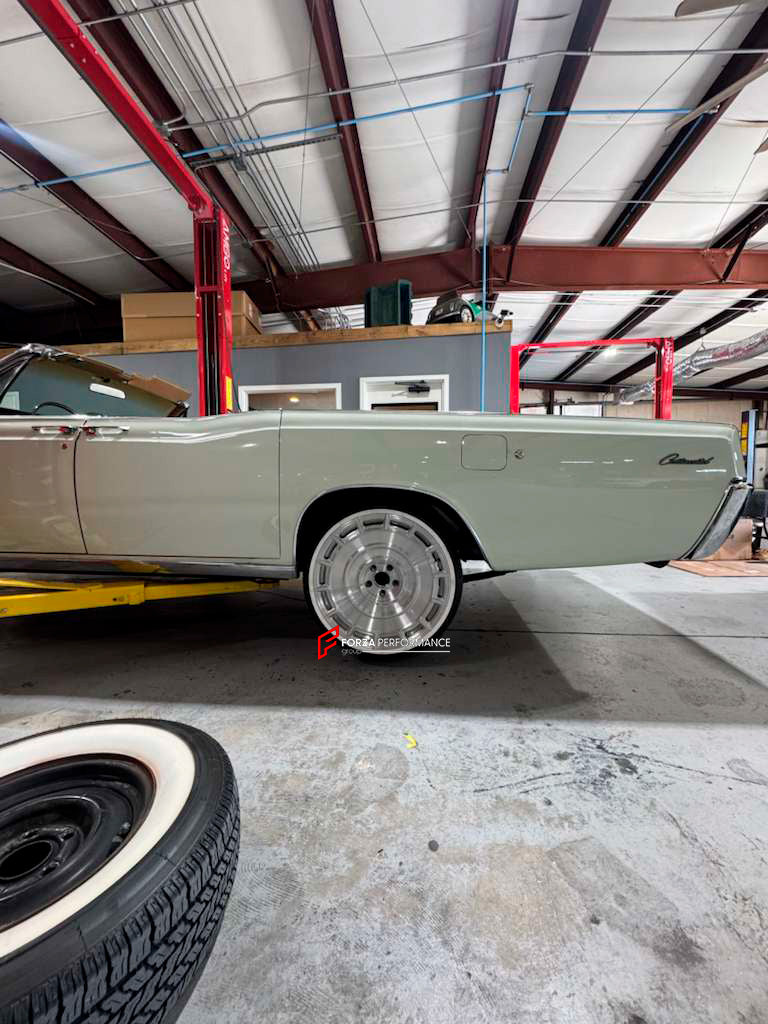 22 INCH CLASSIC FORGED WHEELS RIMS for LINCOLN CONTINENTAL 1967 custom fit VOSSEN UV-7 WHEELS
