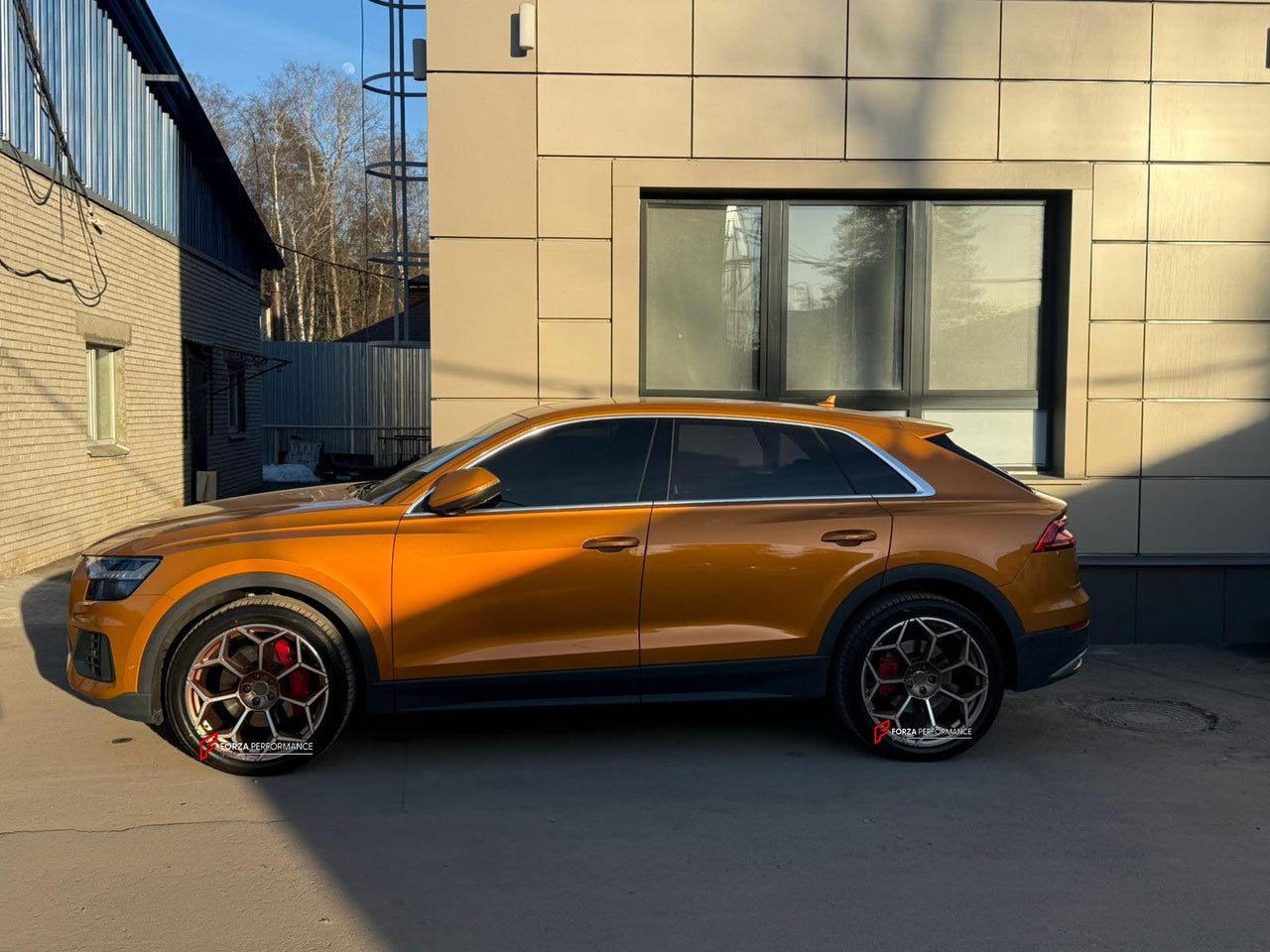 22 INCH FORGED WHEELS RIMS for AUDI Q8 4M FACELIFT FORZA PERFORMANCE custom fit