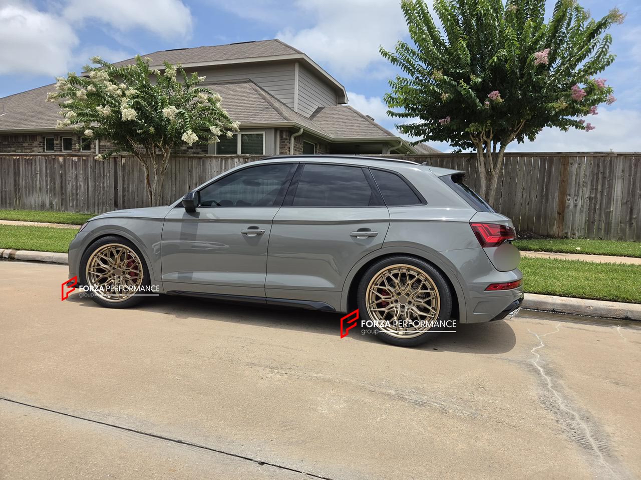 22 INCH FORGED WHEELS RIMS for AUDI RS6 C8 2023 FORZA PERFORMANCE custom fit CARBONADO EMERALD style wheels buy