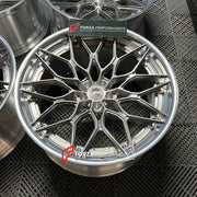 22 INCH FORGED WHEELS RIMS for AUDI RS6 C8 2023 FORZA PERFORMANCE custom fit CARBONADO EMERALD style wheels buy