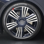 22 INCH FORGED WHEELS RIMS for BENTLEY CONTINENTAL GT GTC AZURE 2026+ FORZA PERFORMANCE Azure OEM Style Black Machined

We manufacture premium quality forged wheels rims for Bentley Continental GT GTC Azure 2026+ in any design, size, color.

WHEEL SIZE:

Front: 22 x 9.5 ET 71
Rear: 22 x 11 ET 62
PCD: 5 x 130
CB: 71.6
Finish: Gloss Black with Bright Machined Face
Material: 6061-T6 Forged Aluminum
THIS WHEEL DESIGN CAN BE CUSTOM-MADE FOR YOUR CAR IN ANY SIZE AND COLOR OPTIONS
Available in monoblock, 2-piece, 