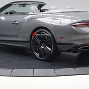 22 INCH FORGED WHEELS RIMS for BENTLEY CONTINENTAL GT GTC AZURE 2026+ FORZA PERFORMANCE Azure OEM Style Gloss Black

We manufacture premium quality forged wheels rims for Bentley Continental GT GTC Azure 2026+ in any design, size, color.

WHEEL SIZE:

Front: 22 x 9.5 ET 71
Rear: 22 x 11 ET 62
PCD: 5 x 130
CB: 71.6
Finish: Gloss Black
Material: 6061-T6 Forged Aluminum
THIS WHEEL DESIGN CAN BE CUSTOM-MADE FOR YOUR CAR IN ANY SIZE AND COLOR OPTIONS
Available in monoblock, 2-piece, 3-piece, duoblock, beadlock
3