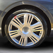 22 INCH FORGED WHEELS RIMS for BENTLEY CONTINENTAL GT GTC AZURE 2026+ FORZA PERFORMANCE Azure OEM Style Silver

We manufacture premium quality forged wheels rims for Bentley Continental GT GTC Azure 2026+ in any design, size, color.

WHEEL SIZE:

Front: 22 x 9.5 ET 71
Rear: 22 x 11 ET 62
PCD: 5 x 130
CB: 71.6
Finish: Silver
Material: 6061-T6 Forged Aluminum
THIS WHEEL DESIGN CAN BE CUSTOM-MADE FOR YOUR CAR IN ANY SIZE AND COLOR OPTIONS
Available in monoblock, 2-piece, 3-piece, duoblock, beadlock
3D wheel re