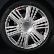 22 INCH FORGED WHEELS RIMS for BENTLEY CONTINENTAL GT GTC AZURE 2026+ FORZA PERFORMANCE Azure OEM Style Silver

We manufacture premium quality forged wheels rims for Bentley Continental GT GTC Azure 2026+ in any design, size, color.

WHEEL SIZE:

Front: 22 x 9.5 ET 71
Rear: 22 x 11 ET 62
PCD: 5 x 130
CB: 71.6
Finish: Silver
Material: 6061-T6 Forged Aluminum
THIS WHEEL DESIGN CAN BE CUSTOM-MADE FOR YOUR CAR IN ANY SIZE AND COLOR OPTIONS
Available in monoblock, 2-piece, 3-piece, duoblock, beadlock
3D wheel re