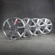 22 INCH FORGED WHEELS RIMS for BENTLEY CONTINENTAL GT GTC AZURE 2026+ FORZA PERFORMANCE Azure OEM Style Polished

We manufacture premium quality forged wheels rims for Bentley Continental GT GTC Azure 2026+ in any design, size, color.

WHEEL SIZE:

Front: 22 x 9.5 ET 71
Rear: 22 x 11 ET 62
PCD: 5 x 130
CB: 71.6
Finish: Polished
Material: 6061-T6 Forged Aluminum
THIS WHEEL DESIGN CAN BE CUSTOM-MADE FOR YOUR CAR IN ANY SIZE AND COLOR OPTIONS
Available in monoblock, 2-piece, 3-piece, duoblock, beadlock
3D whee