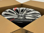 22 INCH FORGED WHEELS RIMS for BENTLEY Torcal EV 2026+ custom fit OEM 3SA601025BM 3SA601025BN