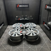 22 INCH FORGED WHEELS RIMS for BENTLEY MULSANNE 2013 FORZA custom fit buy OEM Continental GTC mulliner style wheels 3SA601025BN