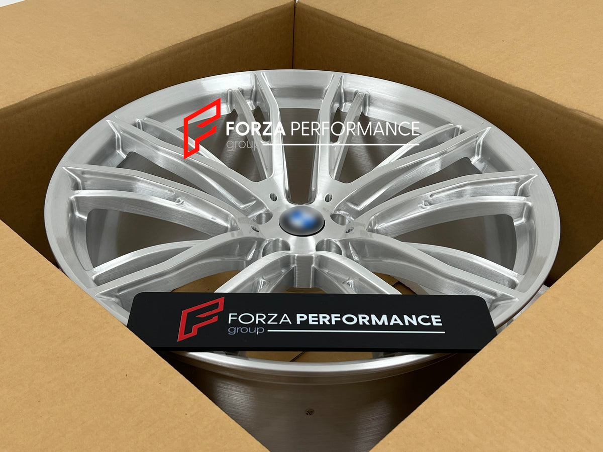 22 INCH FORGED WHEELS RIMS for BMW I7 G70 2026 Forza Performance custom fit buy OEM BMW ALY86142 style design wheels
