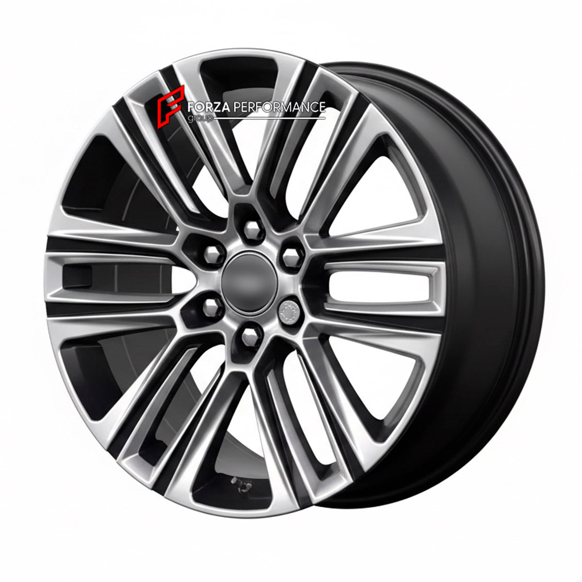We manufacture premium quality forged wheels rims for Cadillac Vistiq 2025+ in any design, size, color.

WHEEL SIZE:

Front: 22 x 10 ET 40
Rear: 22 x 10 ET 40
PCD: 6 x 139.7
CB: 78.1
Finish: Polished and Dark Android
Material: 6061-T6 Forged Aluminum
THIS WHEEL DESIGN CAN BE CUSTOM-MADE FOR YOUR CAR IN ANY SIZE AND COLOR OPTIONS
Available in monoblock, 2-piece, 3-piece, duoblock, beadlock
3D wheel renderings are provided according to the exact dimensions and specifications requested by the client, ensuring 