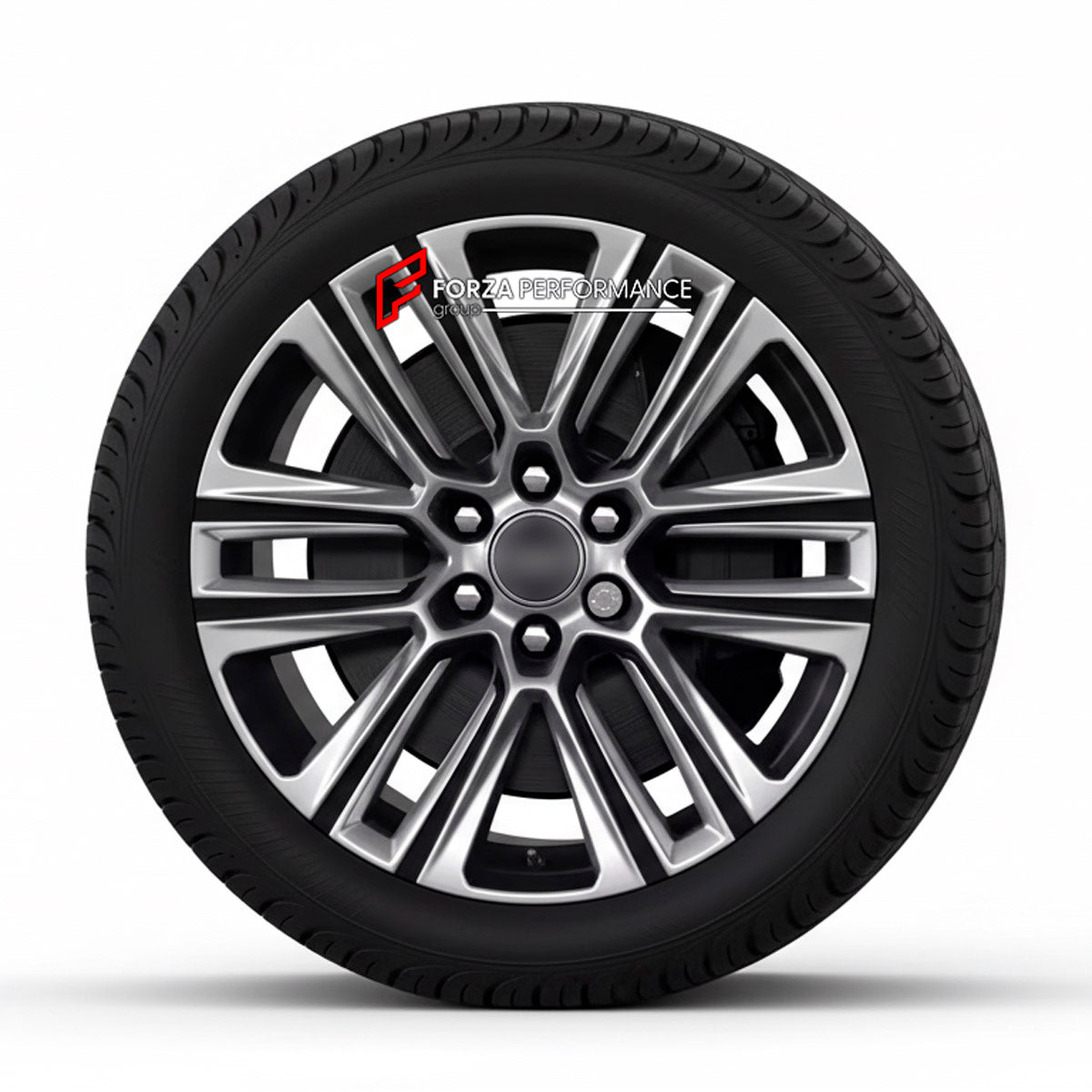We manufacture premium quality forged wheels rims for Cadillac Vistiq 2025+ in any design, size, color.

WHEEL SIZE:

Front: 22 x 10 ET 40
Rear: 22 x 10 ET 40
PCD: 6 x 139.7
CB: 78.1
Finish: Polished and Dark Android
Material: 6061-T6 Forged Aluminum
THIS WHEEL DESIGN CAN BE CUSTOM-MADE FOR YOUR CAR IN ANY SIZE AND COLOR OPTIONS
Available in monoblock, 2-piece, 3-piece, duoblock, beadlock
3D wheel renderings are provided according to the exact dimensions and specifications requested by the client, ensuring 