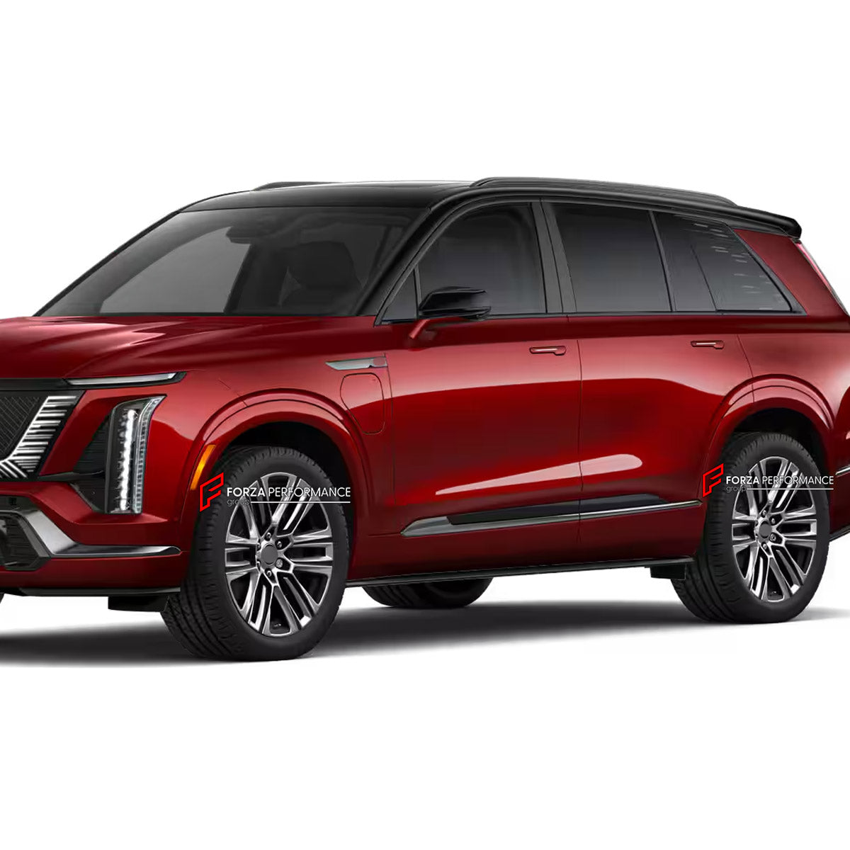 We manufacture premium quality forged wheels rims for Cadillac Vistiq 2025+ in any design, size, color.

WHEEL SIZE:

Front: 22 x 10 ET 40
Rear: 22 x 10 ET 40
PCD: 6 x 139.7
CB: 78.1
Finish: Polished and Dark Android
Material: 6061-T6 Forged Aluminum
THIS WHEEL DESIGN CAN BE CUSTOM-MADE FOR YOUR CAR IN ANY SIZE AND COLOR OPTIONS
Available in monoblock, 2-piece, 3-piece, duoblock, beadlock
3D wheel renderings are provided according to the exact dimensions and specifications requested by the client, ensuring 