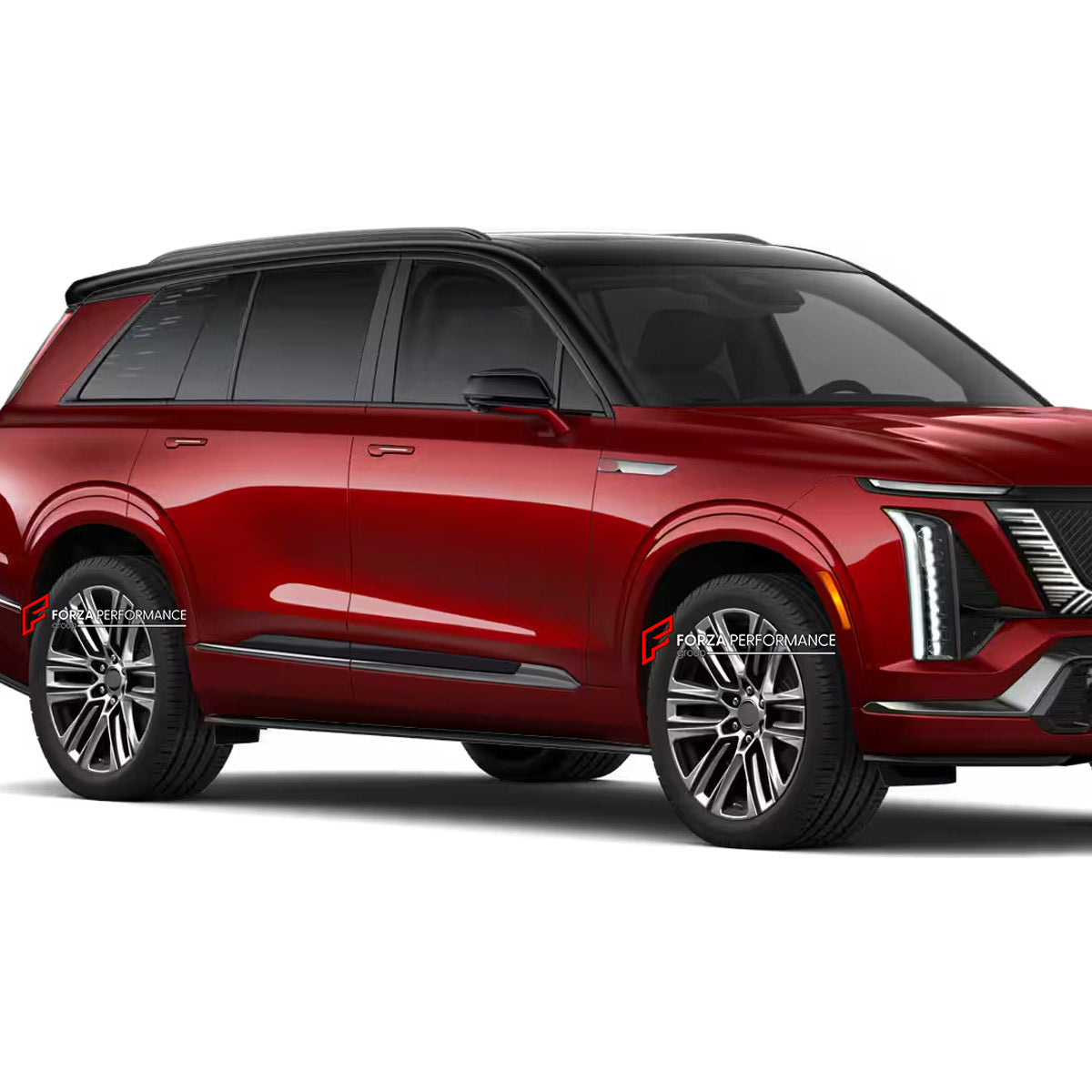 We manufacture premium quality forged wheels rims for Cadillac Vistiq 2025+ in any design, size, color.

WHEEL SIZE:

Front: 22 x 10 ET 40
Rear: 22 x 10 ET 40
PCD: 6 x 139.7
CB: 78.1
Finish: Polished and Dark Android
Material: 6061-T6 Forged Aluminum
THIS WHEEL DESIGN CAN BE CUSTOM-MADE FOR YOUR CAR IN ANY SIZE AND COLOR OPTIONS
Available in monoblock, 2-piece, 3-piece, duoblock, beadlock
3D wheel renderings are provided according to the exact dimensions and specifications requested by the client, ensuring 