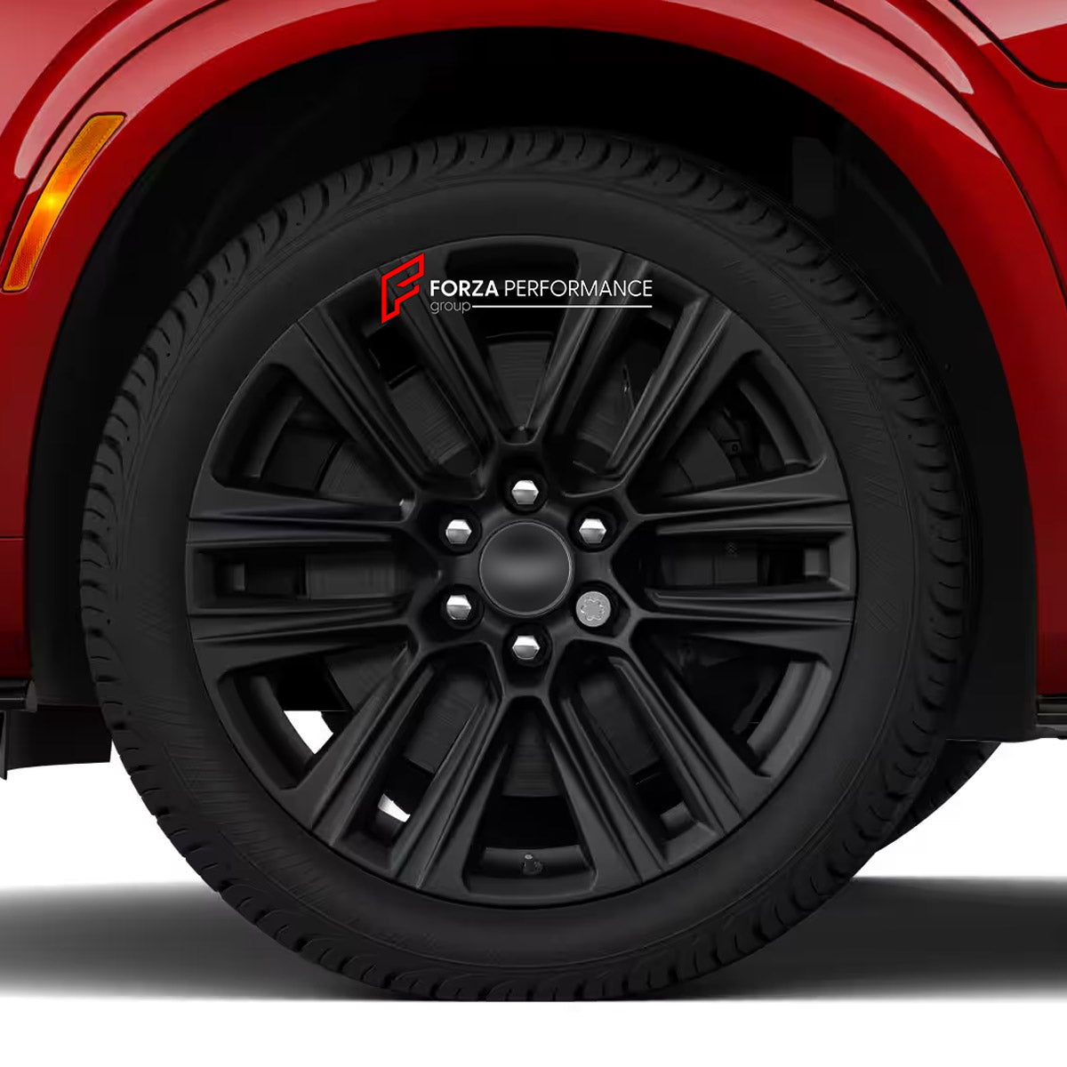 We manufacture premium quality forged wheels rims for Cadillac Vistiq 2025+ in any design, size, color.

WHEEL SIZE:

Front: 22 x 10 ET 40
Rear: 22 x 10 ET 40
PCD: 6 x 139.7
CB: 78.1
Finish: Satin Graphite
Material: 6061-T6 Forged Aluminum
THIS WHEEL DESIGN CAN BE CUSTOM-MADE FOR YOUR CAR IN ANY SIZE AND COLOR OPTIONS
Available in monoblock, 2-piece, 3-piece, duoblock, beadlock
3D wheel renderings are provided according to the exact dimensions and specifications requested by the client, ensuring proper fitm