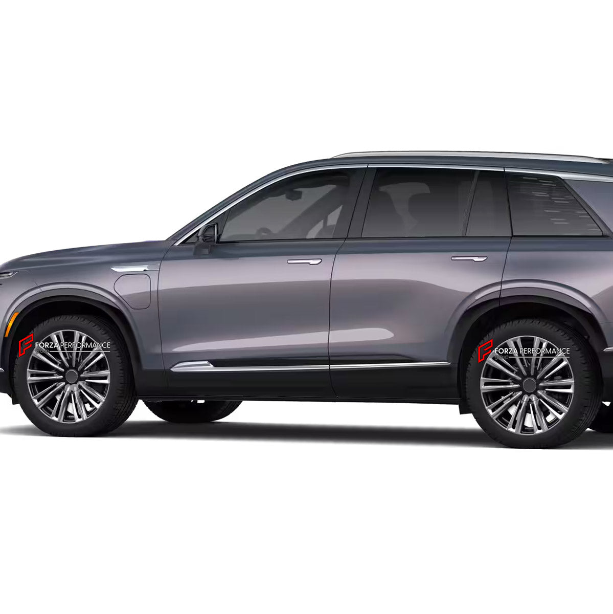 We manufacture premium quality forged wheels rims for Cadillac Vistiq 2025+ in any design, size, color.

WHEEL SIZE:

Front: 22 x 10 ET 40
Rear: 22 x 10 ET 40
PCD: 6 x 139.7
CB: 78.1
Finish: Polished and High Gloss Black
Material: 6061-T6 Forged Aluminum
THIS WHEEL DESIGN CAN BE CUSTOM-MADE FOR YOUR CAR IN ANY SIZE AND COLOR OPTIONS
Available in monoblock, 2-piece, 3-piece, duoblock, beadlock
3D wheel renderings are provided according to the exact dimensions and specifications requested by the client, ensur
