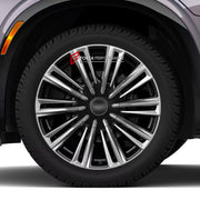 We manufacture premium quality forged wheels rims for Cadillac Vistiq 2025+ in any design, size, color.

WHEEL SIZE:

Front: 22 x 10 ET 40
Rear: 22 x 10 ET 40
PCD: 6 x 139.7
CB: 78.1
Finish: Polished and High Gloss Black
Material: 6061-T6 Forged Aluminum
THIS WHEEL DESIGN CAN BE CUSTOM-MADE FOR YOUR CAR IN ANY SIZE AND COLOR OPTIONS
Available in monoblock, 2-piece, 3-piece, duoblock, beadlock
3D wheel renderings are provided according to the exact dimensions and specifications requested by the client, ensur