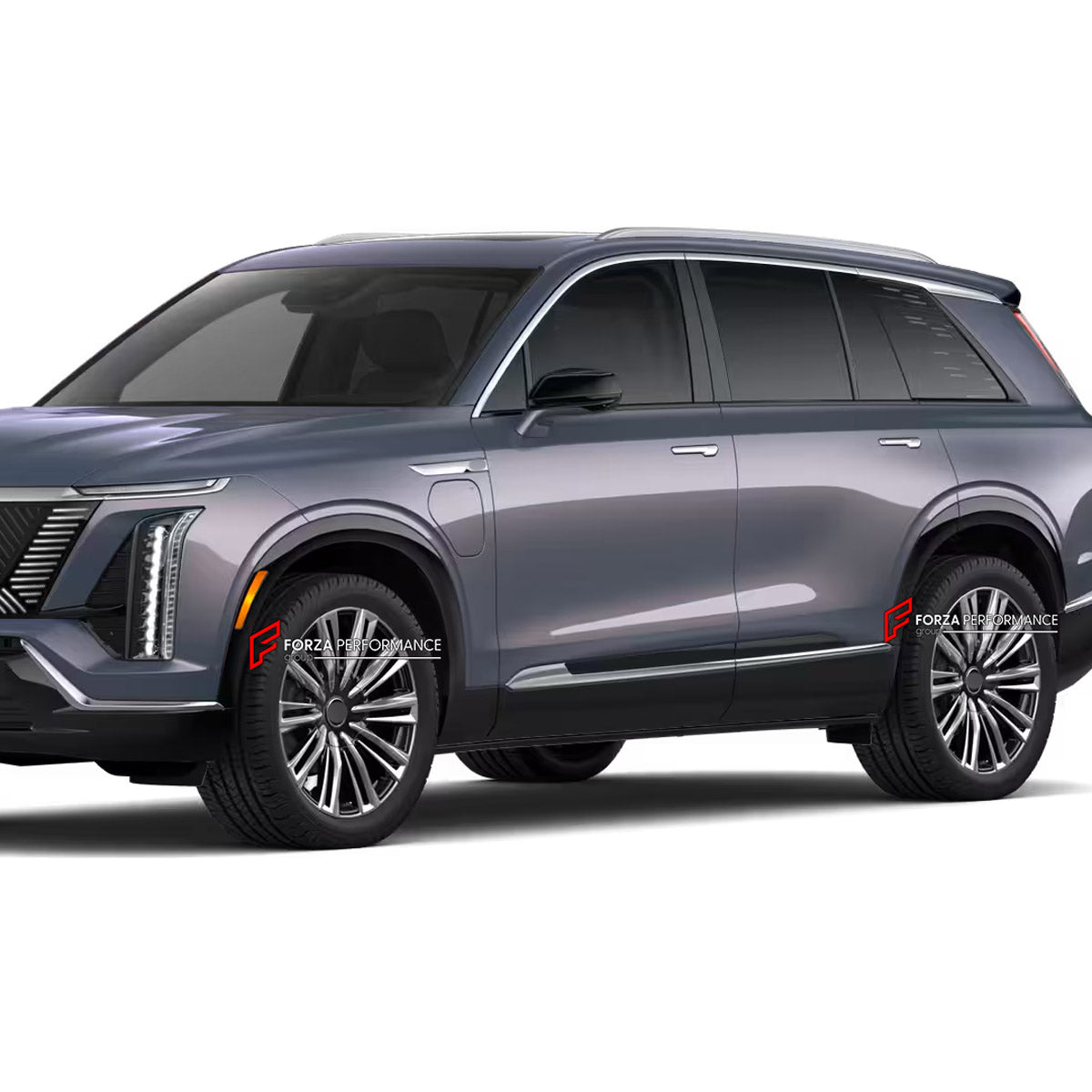 We manufacture premium quality forged wheels rims for Cadillac Vistiq 2025+ in any design, size, color.

WHEEL SIZE:

Front: 22 x 10 ET 40
Rear: 22 x 10 ET 40
PCD: 6 x 139.7
CB: 78.1
Finish: Polished and High Gloss Black
Material: 6061-T6 Forged Aluminum
THIS WHEEL DESIGN CAN BE CUSTOM-MADE FOR YOUR CAR IN ANY SIZE AND COLOR OPTIONS
Available in monoblock, 2-piece, 3-piece, duoblock, beadlock
3D wheel renderings are provided according to the exact dimensions and specifications requested by the client, ensur
