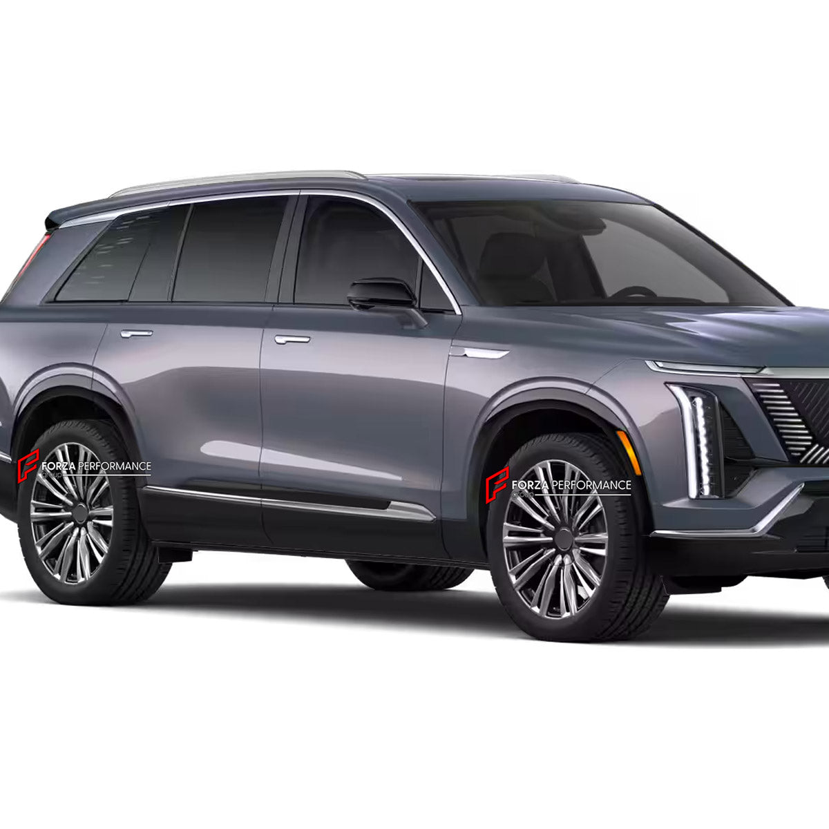 We manufacture premium quality forged wheels rims for Cadillac Vistiq 2025+ in any design, size, color.

WHEEL SIZE:

Front: 22 x 10 ET 40
Rear: 22 x 10 ET 40
PCD: 6 x 139.7
CB: 78.1
Finish: Polished and High Gloss Black
Material: 6061-T6 Forged Aluminum
THIS WHEEL DESIGN CAN BE CUSTOM-MADE FOR YOUR CAR IN ANY SIZE AND COLOR OPTIONS
Available in monoblock, 2-piece, 3-piece, duoblock, beadlock
3D wheel renderings are provided according to the exact dimensions and specifications requested by the client, ensur