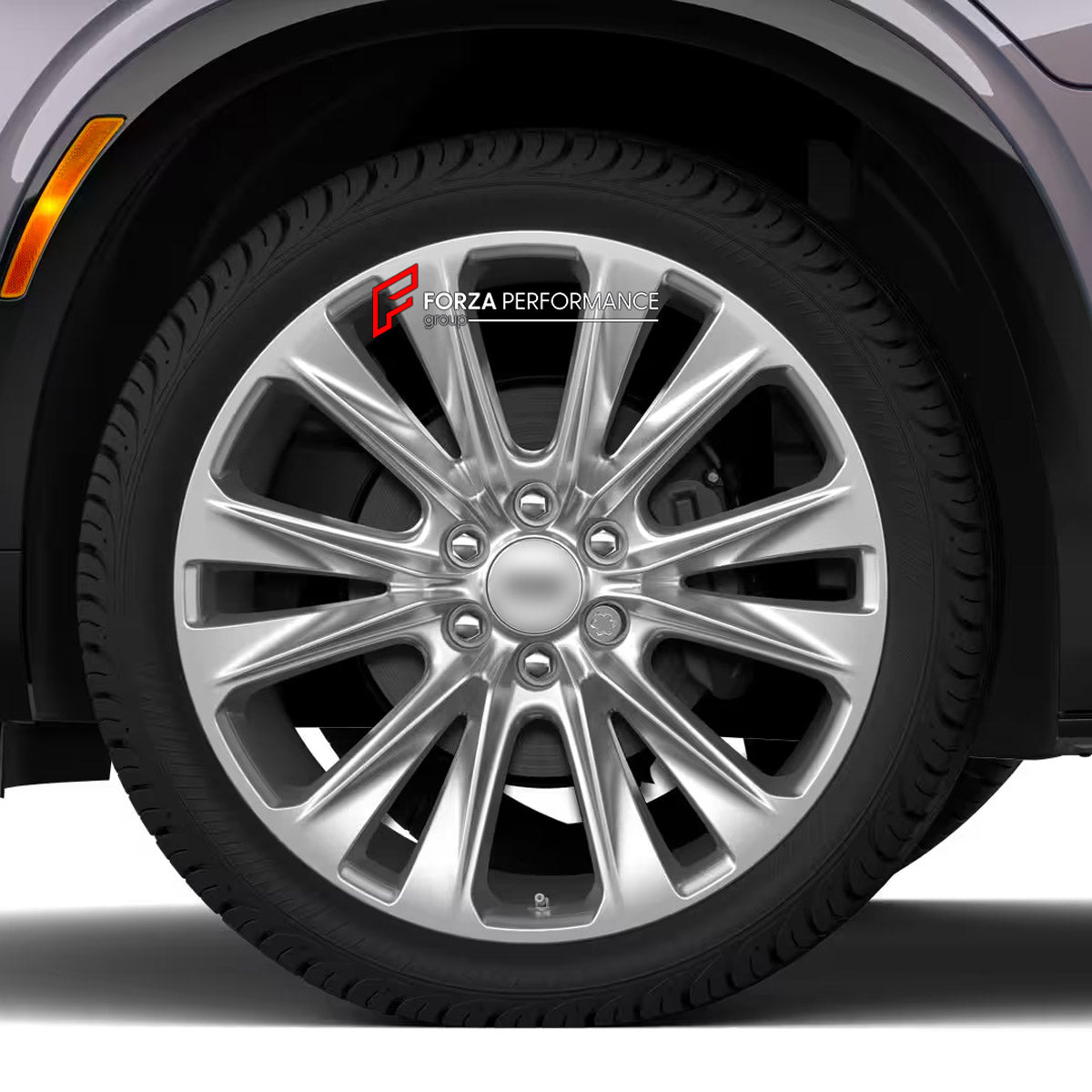 We manufacture premium quality forged wheels rims for Cadillac Vistiq 2025+ in any design, size, color.

WHEEL SIZE:

Front: 22 x 10 ET 40
Rear: 22 x 10 ET 40
PCD: 6 x 139.7
CB: 78.1
Finish: Bright Polished
Material: 6061-T6 Forged Aluminum
THIS WHEEL DESIGN CAN BE CUSTOM-MADE FOR YOUR CAR IN ANY SIZE AND COLOR OPTIONS
Available in monoblock, 2-piece, 3-piece, duoblock, beadlock
3D wheel renderings are provided according to the exact dimensions and specifications requested by the client, ensuring proper fit