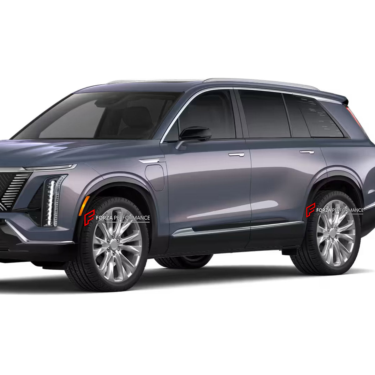 We manufacture premium quality forged wheels rims for Cadillac Vistiq 2025+ in any design, size, color.

WHEEL SIZE:

Front: 22 x 10 ET 40
Rear: 22 x 10 ET 40
PCD: 6 x 139.7
CB: 78.1
Finish: Bright Polished
Material: 6061-T6 Forged Aluminum
THIS WHEEL DESIGN CAN BE CUSTOM-MADE FOR YOUR CAR IN ANY SIZE AND COLOR OPTIONS
Available in monoblock, 2-piece, 3-piece, duoblock, beadlock
3D wheel renderings are provided according to the exact dimensions and specifications requested by the client, ensuring proper fit