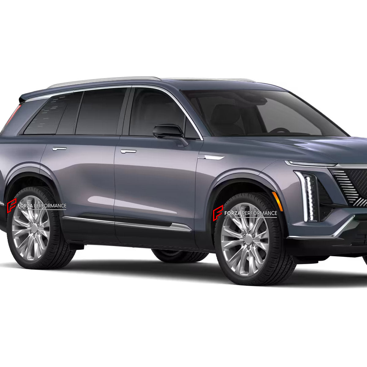 We manufacture premium quality forged wheels rims for Cadillac Vistiq 2025+ in any design, size, color.

WHEEL SIZE:

Front: 22 x 10 ET 40
Rear: 22 x 10 ET 40
PCD: 6 x 139.7
CB: 78.1
Finish: Bright Polished
Material: 6061-T6 Forged Aluminum
THIS WHEEL DESIGN CAN BE CUSTOM-MADE FOR YOUR CAR IN ANY SIZE AND COLOR OPTIONS
Available in monoblock, 2-piece, 3-piece, duoblock, beadlock
3D wheel renderings are provided according to the exact dimensions and specifications requested by the client, ensuring proper fit