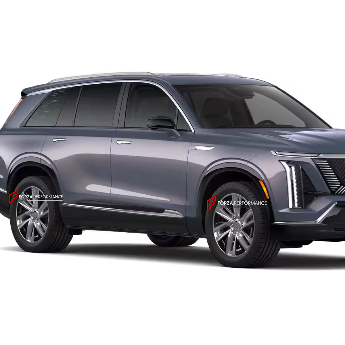 We manufacture premium quality forged wheels rims for Cadillac Vistiq 2025+ in any design, size, color.

WHEEL SIZE:

Front: 22 x 10 ET 40
Rear: 22 x 10 ET 40
PCD: 6 x 139.7
CB: 78.1
Finish: Bright Silver and High Gloss Black
Material: 6061-T6 Forged Aluminum
THIS WHEEL DESIGN CAN BE CUSTOM-MADE FOR YOUR CAR IN ANY SIZE AND COLOR OPTIONS
Available in monoblock, 2-piece, 3-piece, duoblock, beadlock
3D wheel renderings are provided according to the exact dimensions and specifications requested by the client, 