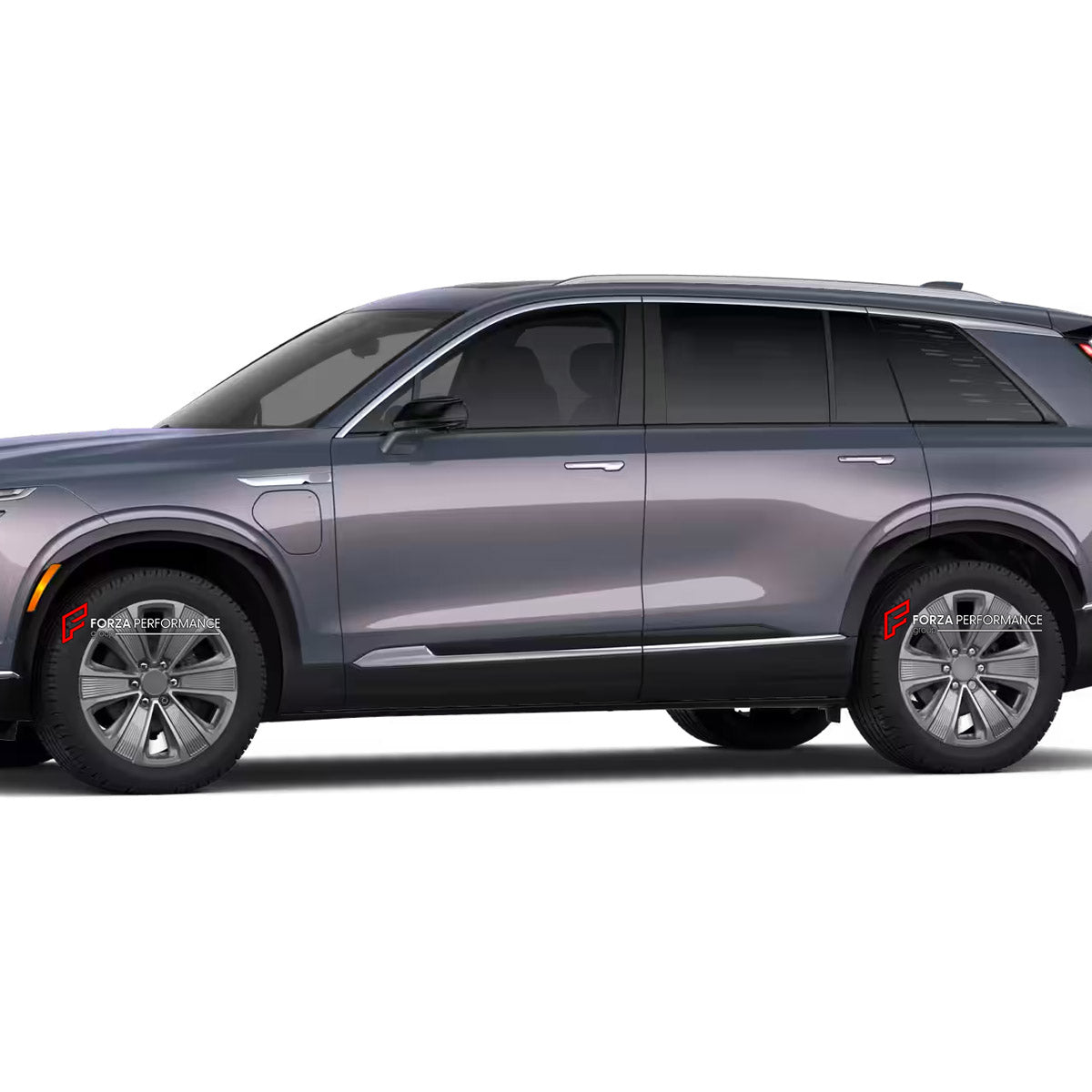 We manufacture premium quality forged wheels rims for Cadillac Vistiq 2025+ in any design, size, color.

WHEEL SIZE:

Front: 22 x 10 ET 40
Rear: 22 x 10 ET 40
PCD: 6 x 139.7
CB: 78.1
Finish: Medium Android and Carbon Flash Metallic
Material: 6061-T6 Forged Aluminum
THIS WHEEL DESIGN CAN BE CUSTOM-MADE FOR YOUR CAR IN ANY SIZE AND COLOR OPTIONS
Available in monoblock, 2-piece, 3-piece, duoblock, beadlock
3D wheel renderings are provided according to the exact dimensions and specifications requested by the cl
