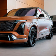22 INCH FORGED WHEELS RIMS for CADILLAC VISTIQ 2027+ FORZA PERFORMANCE OEM Design

We manufacture premium quality forged wheels rims for Cadillac Vistiq 2027+ in any design, size, color.

WHEEL SIZE:

Front: 22 x 10 ET 40
Rear: 22 x 10 ET 40
PCD: 6 x 139.7
CB: 78.1
Finish: High Gloss Black
Material: 6061-T6 Forged Aluminum
THIS WHEEL DESIGN CAN BE CUSTOM-MADE FOR YOUR CAR IN ANY SIZE AND COLOR OPTIONS
Available in monoblock, 2-piece, 3-piece, duoblock, beadlock
3D wheel renderings are provided according to 
