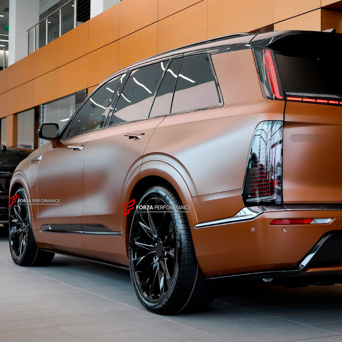 22 INCH FORGED WHEELS RIMS for CADILLAC VISTIQ 2027+ FORZA PERFORMANCE OEM Design

We manufacture premium quality forged wheels rims for Cadillac Vistiq 2027+ in any design, size, color.

WHEEL SIZE:

Front: 22 x 10 ET 40
Rear: 22 x 10 ET 40
PCD: 6 x 139.7
CB: 78.1
Finish: High Gloss Black
Material: 6061-T6 Forged Aluminum
THIS WHEEL DESIGN CAN BE CUSTOM-MADE FOR YOUR CAR IN ANY SIZE AND COLOR OPTIONS
Available in monoblock, 2-piece, 3-piece, duoblock, beadlock
3D wheel renderings are provided according to 