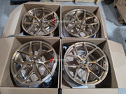 22 INCH FORGED WHEELS RIMS for DODGE DURANGO SRT HELLCAT WD FACELIFT 2023 custom fit VOSSEN HF5 WHEELS