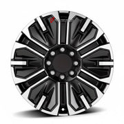 We manufacture premium quality forged wheels rims for GMC Sierra EV Denali 2023+ in any design, size, color.

WHEEL SIZE:

Front: 22 x 9 ET 35
Rear: 22 x 9 ET 35
PCD: 8 x 165.1
CB: 116.7
Finish: Silver Machined with Gloss Black
Material: 6061-T6 Forged Aluminum
THIS WHEEL DESIGN CAN BE CUSTOM-MADE FOR YOUR CAR IN ANY SIZE AND COLOR OPTIONS
Available in monoblock, 2-piece, 3-piece, duoblock, beadlock
3D wheel renderings are provided according to the exact dimensions and specifications requested by the client