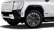 We manufacture premium quality forged wheels rims for GMC Sierra EV Denali 2023+ in any design, size, color.

WHEEL SIZE:

Front: 22 x 9 ET 35
Rear: 22 x 9 ET 35
PCD: 8 x 165.1
CB: 116.7
Finish: Silver Machined with Gloss Black
Material: 6061-T6 Forged Aluminum
THIS WHEEL DESIGN CAN BE CUSTOM-MADE FOR YOUR CAR IN ANY SIZE AND COLOR OPTIONS
Available in monoblock, 2-piece, 3-piece, duoblock, beadlock
3D wheel renderings are provided according to the exact dimensions and specifications requested by the client