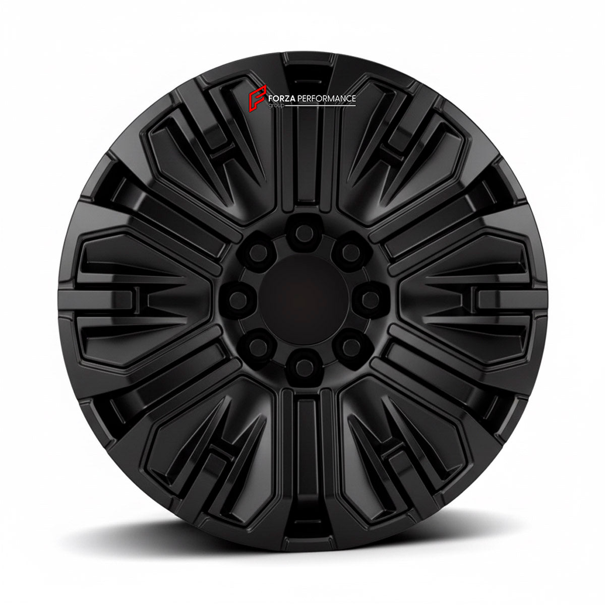 We manufacture premium quality forged wheels rims for GMC Sierra EV Elevation 2023+ in any design, size, color.

WHEEL SIZE:

Front: 22 x 9 ET 35
Rear: 22 x 9 ET 35
PCD: 8 x 165.1
CB: 116.7
Finish: Gloss Black
Material: 6061-T6 Forged Aluminum
THIS WHEEL DESIGN CAN BE CUSTOM-MADE FOR YOUR CAR IN ANY SIZE AND COLOR OPTIONS
Available in monoblock, 2-piece, 3-piece, duoblock, beadlock
3D wheel renderings are provided according to the exact dimensions and specifications requested by the client, ensuring proper 