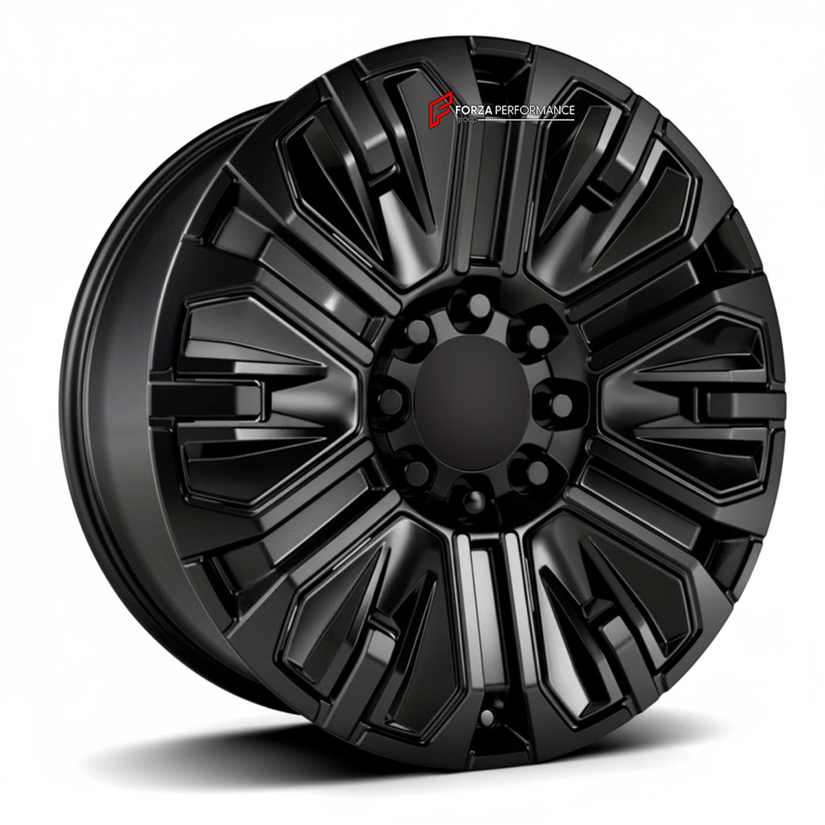 We manufacture premium quality forged wheels rims for GMC Sierra EV Elevation 2023+ in any design, size, color.

WHEEL SIZE:

Front: 22 x 9 ET 35
Rear: 22 x 9 ET 35
PCD: 8 x 165.1
CB: 116.7
Finish: Gloss Black
Material: 6061-T6 Forged Aluminum
THIS WHEEL DESIGN CAN BE CUSTOM-MADE FOR YOUR CAR IN ANY SIZE AND COLOR OPTIONS
Available in monoblock, 2-piece, 3-piece, duoblock, beadlock
3D wheel renderings are provided according to the exact dimensions and specifications requested by the client, ensuring proper 