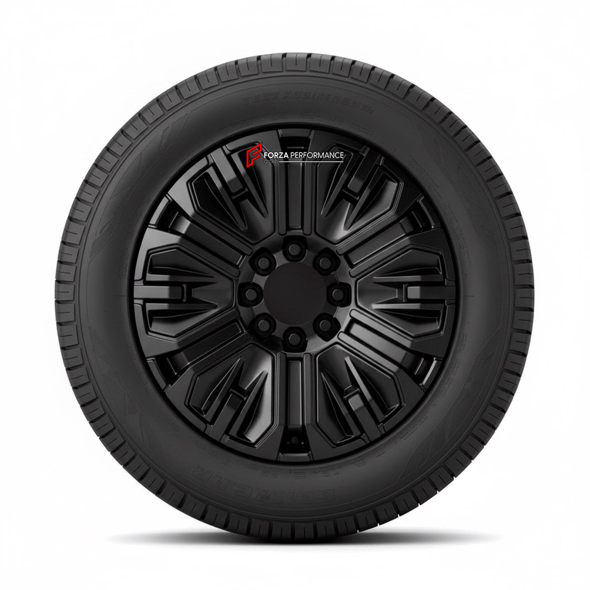 We manufacture premium quality forged wheels rims for GMC Sierra EV Elevation 2023+ in any design, size, color.

WHEEL SIZE:

Front: 22 x 9 ET 35
Rear: 22 x 9 ET 35
PCD: 8 x 165.1
CB: 116.7
Finish: Gloss Black
Material: 6061-T6 Forged Aluminum
THIS WHEEL DESIGN CAN BE CUSTOM-MADE FOR YOUR CAR IN ANY SIZE AND COLOR OPTIONS
Available in monoblock, 2-piece, 3-piece, duoblock, beadlock
3D wheel renderings are provided according to the exact dimensions and specifications requested by the client, ensuring proper 