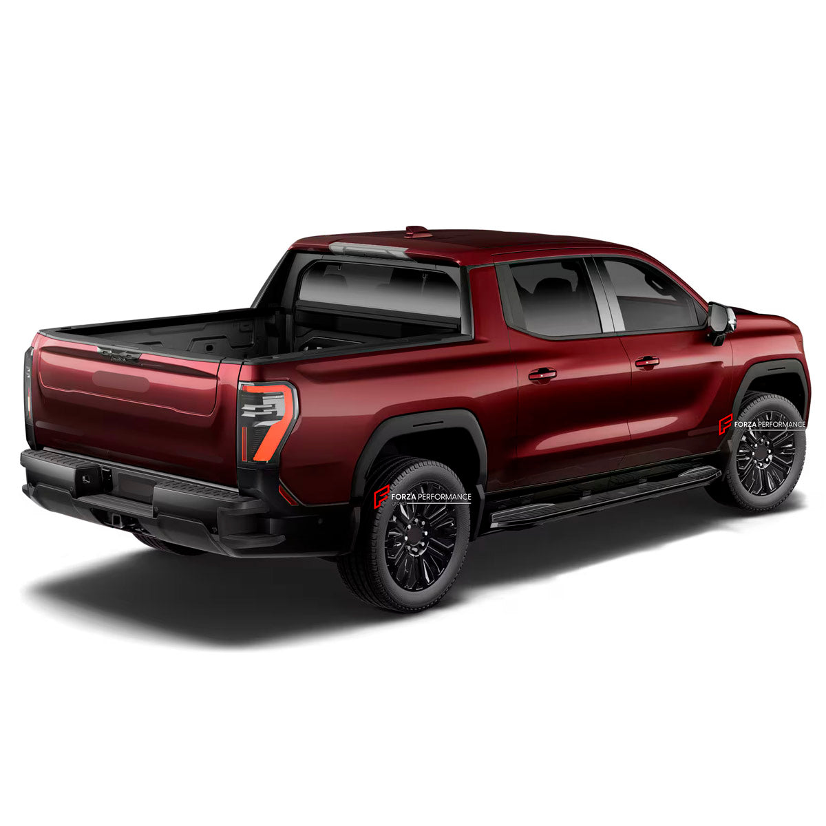 We manufacture premium quality forged wheels rims for GMC Sierra EV Elevation 2023+ in any design, size, color.

WHEEL SIZE:

Front: 22 x 9 ET 35
Rear: 22 x 9 ET 35
PCD: 8 x 165.1
CB: 116.7
Finish: Gloss Black
Material: 6061-T6 Forged Aluminum
THIS WHEEL DESIGN CAN BE CUSTOM-MADE FOR YOUR CAR IN ANY SIZE AND COLOR OPTIONS
Available in monoblock, 2-piece, 3-piece, duoblock, beadlock
3D wheel renderings are provided according to the exact dimensions and specifications requested by the client, ensuring proper 