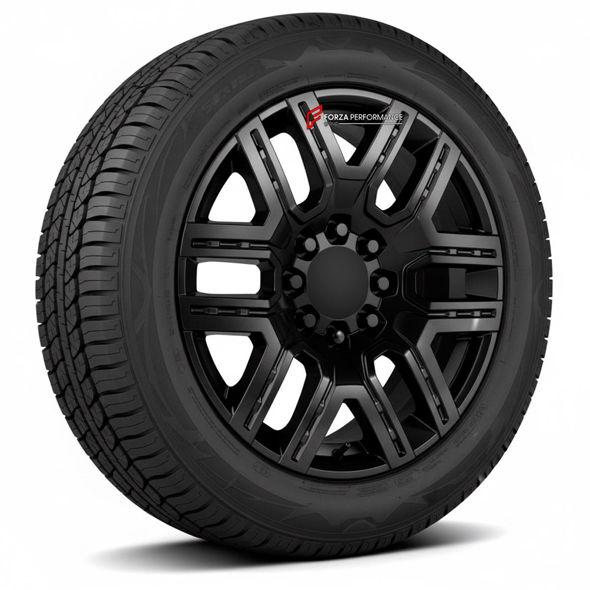 We manufacture premium quality forged wheels rims for GMC Sierra EV Elevation 2023+ in any design, size, color.

WHEEL SIZE:

Front: 22 x 9 ET 35
Rear: 22 x 9 ET 35
PCD: 8 x 165.1
CB: 116.7
Finish: High Gloss Black
Material: 6061-T6 Forged Aluminum
THIS WHEEL DESIGN CAN BE CUSTOM-MADE FOR YOUR CAR IN ANY SIZE AND COLOR OPTIONS
Available in monoblock, 2-piece, 3-piece, duoblock, beadlock
3D wheel renderings are provided according to the exact dimensions and specifications requested by the client, ensuring pr