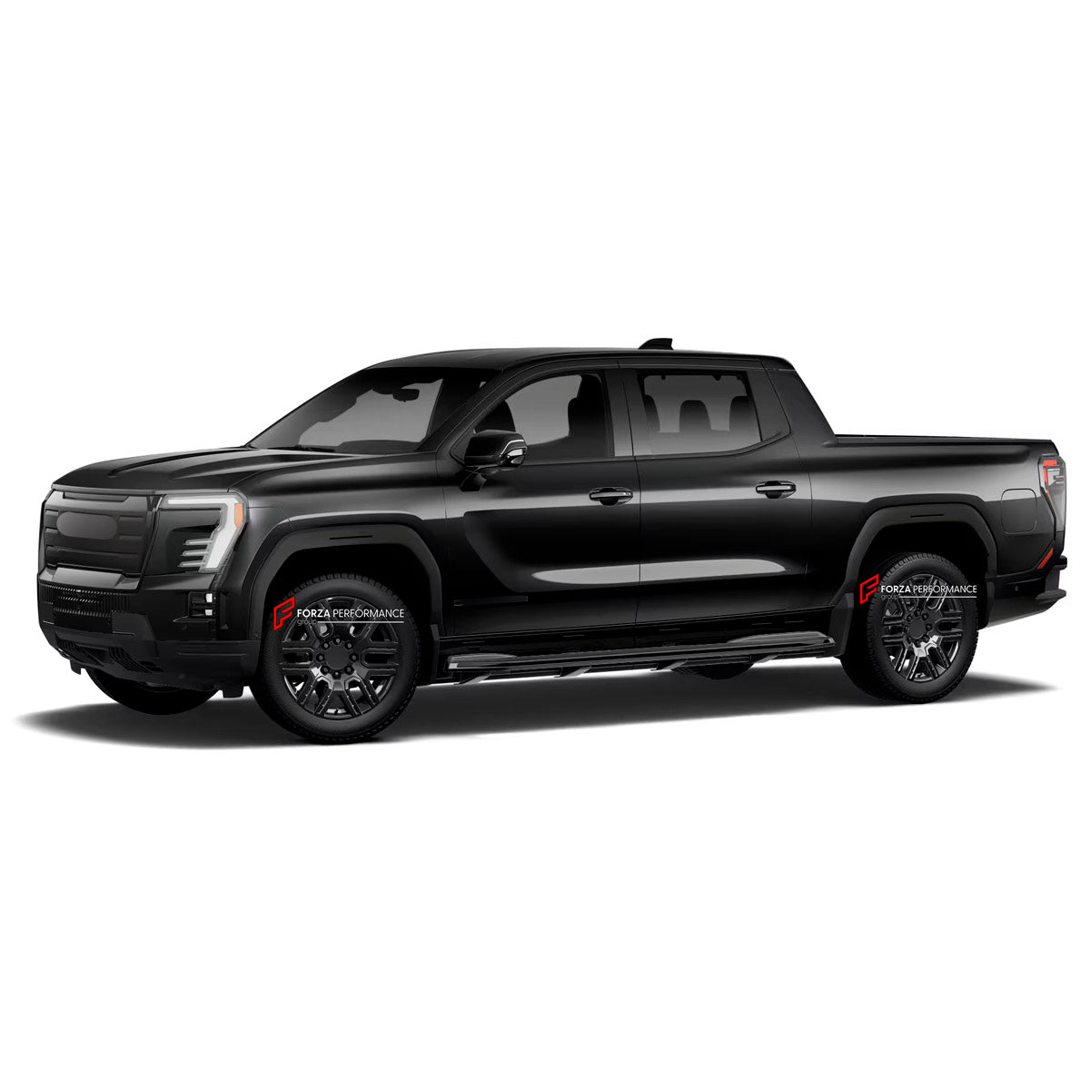 We manufacture premium quality forged wheels rims for GMC Sierra EV Elevation 2023+ in any design, size, color.

WHEEL SIZE:

Front: 22 x 9 ET 35
Rear: 22 x 9 ET 35
PCD: 8 x 165.1
CB: 116.7
Finish: High Gloss Black
Material: 6061-T6 Forged Aluminum
THIS WHEEL DESIGN CAN BE CUSTOM-MADE FOR YOUR CAR IN ANY SIZE AND COLOR OPTIONS
Available in monoblock, 2-piece, 3-piece, duoblock, beadlock
3D wheel renderings are provided according to the exact dimensions and specifications requested by the client, ensuring pr