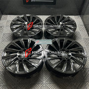 22 INCH FORGED WHEELS RIMS for INFINITI QX80 2021 custom fit buy Forza Urban Automotive x Vossen UV-3 style design wheels