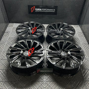 22 INCH FORGED WHEELS RIMS for INFINITI QX80 2021 custom fit buy Forza Urban Automotive x Vossen UV-3 style design wheels