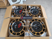 22 INCH FORGED WHEELS RIMS for LAND ROVER DEFENDER L663 2026 90 110 130 custom fit buy OEM Land Rover Defender Octa style design wheels