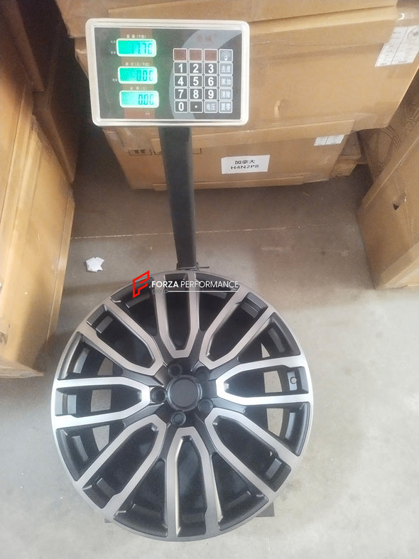 22 INCH FORGED WHEELS RIMS for LAND ROVER DEFENDER L663 V8 2024 custom fit Pace Car Light