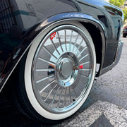 We manufacture premium quality forged wheels rims for Lincoln Continental IV 1961 - 1969 in any design, size, color.

WHEEL SIZE:

Front: 22 x 8.5 ET 6
Rear: 22 x 8.5 ET 6
PCD: 5 x 127
CB: 72.3
Finish: Chrome
Material: 6061-T6 Forged Aluminum
THIS WHEEL DESIGN CAN BE CUSTOM-MADE FOR YOUR CAR IN ANY SIZE AND COLOR OPTIONS
Available in monoblock, 2-piece, 3-piece, duoblock, beadlock
3D wheel renderings are provided according to the exact dimensions and specifications requested by the client, ensuring proper f