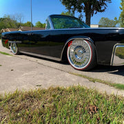 We manufacture premium quality forged wheels rims for Lincoln Continental IV 1961 - 1969 in any design, size, color.

WHEEL SIZE:

Front: 22 x 8.5 ET 6
Rear: 22 x 8.5 ET 6
PCD: 5 x 127
CB: 72.3
Finish: Chrome
Material: 6061-T6 Forged Aluminum
THIS WHEEL DESIGN CAN BE CUSTOM-MADE FOR YOUR CAR IN ANY SIZE AND COLOR OPTIONS
Available in monoblock, 2-piece, 3-piece, duoblock, beadlock
3D wheel renderings are provided according to the exact dimensions and specifications requested by the client, ensuring proper f
